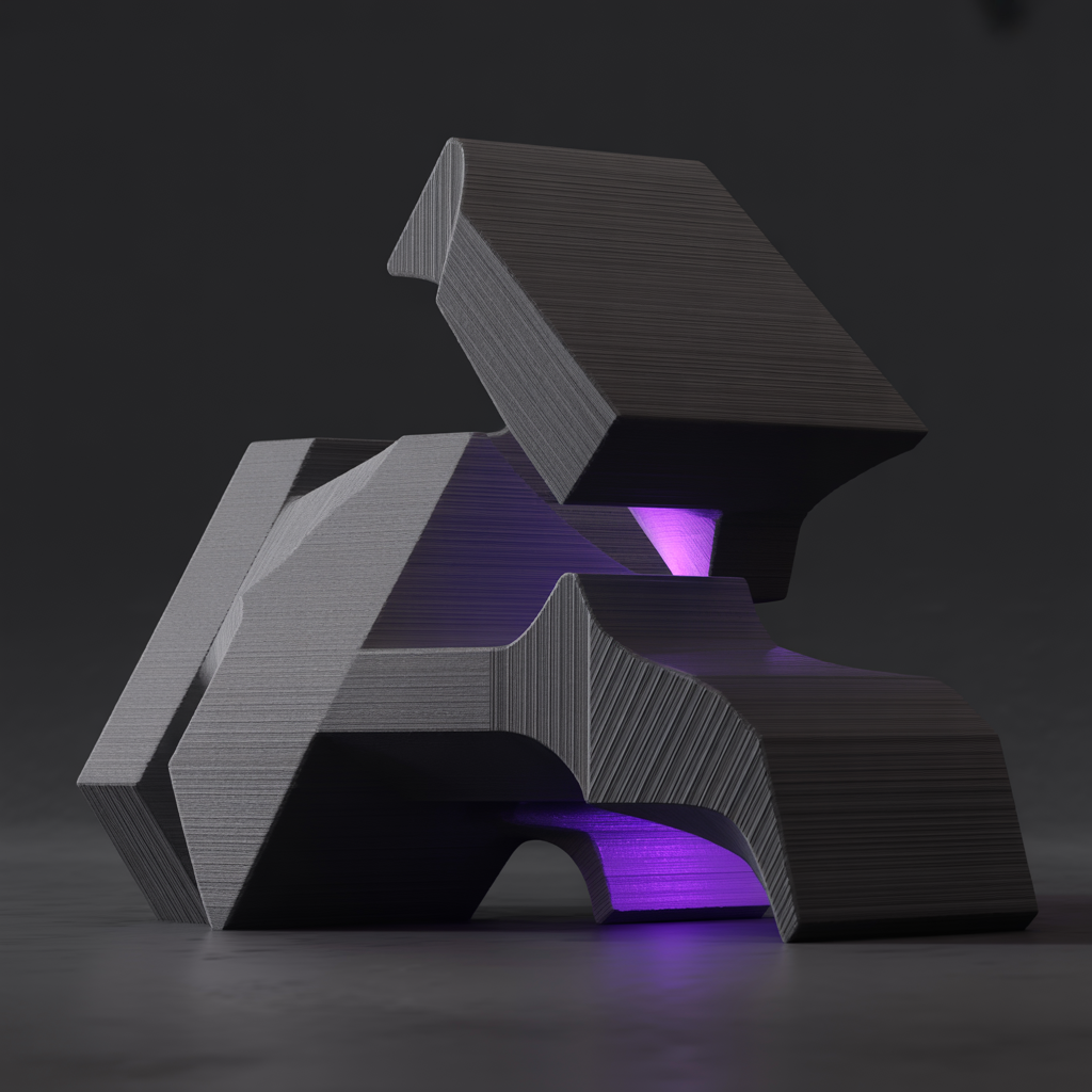 Geometrische Wandkunst